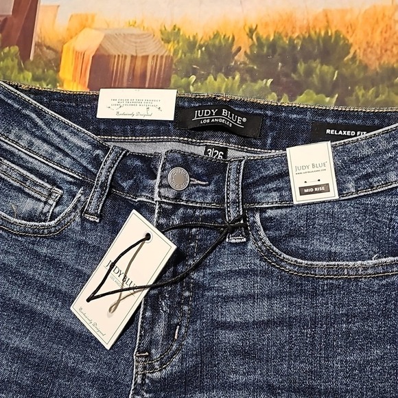 Judy Blue Distressed Jeans Size 3/26 NWT - Picture 4 of 7
